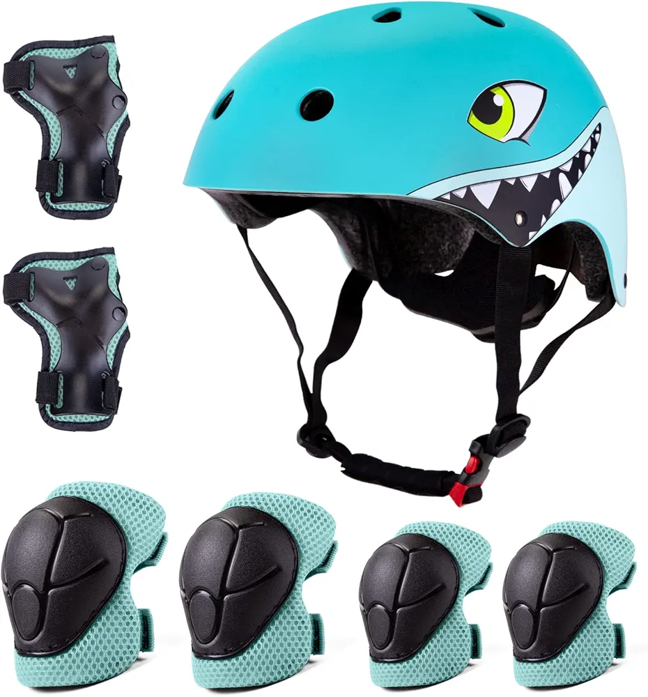 XIAPIA Casco para Niños y Niñas de 2-5 Años, Casco Infantil de Bicicleta Ajustable, Casco de Patinadora para Niños, Artículos Deportivos Ligeros y Robustos, Diámetro 51-54 cm