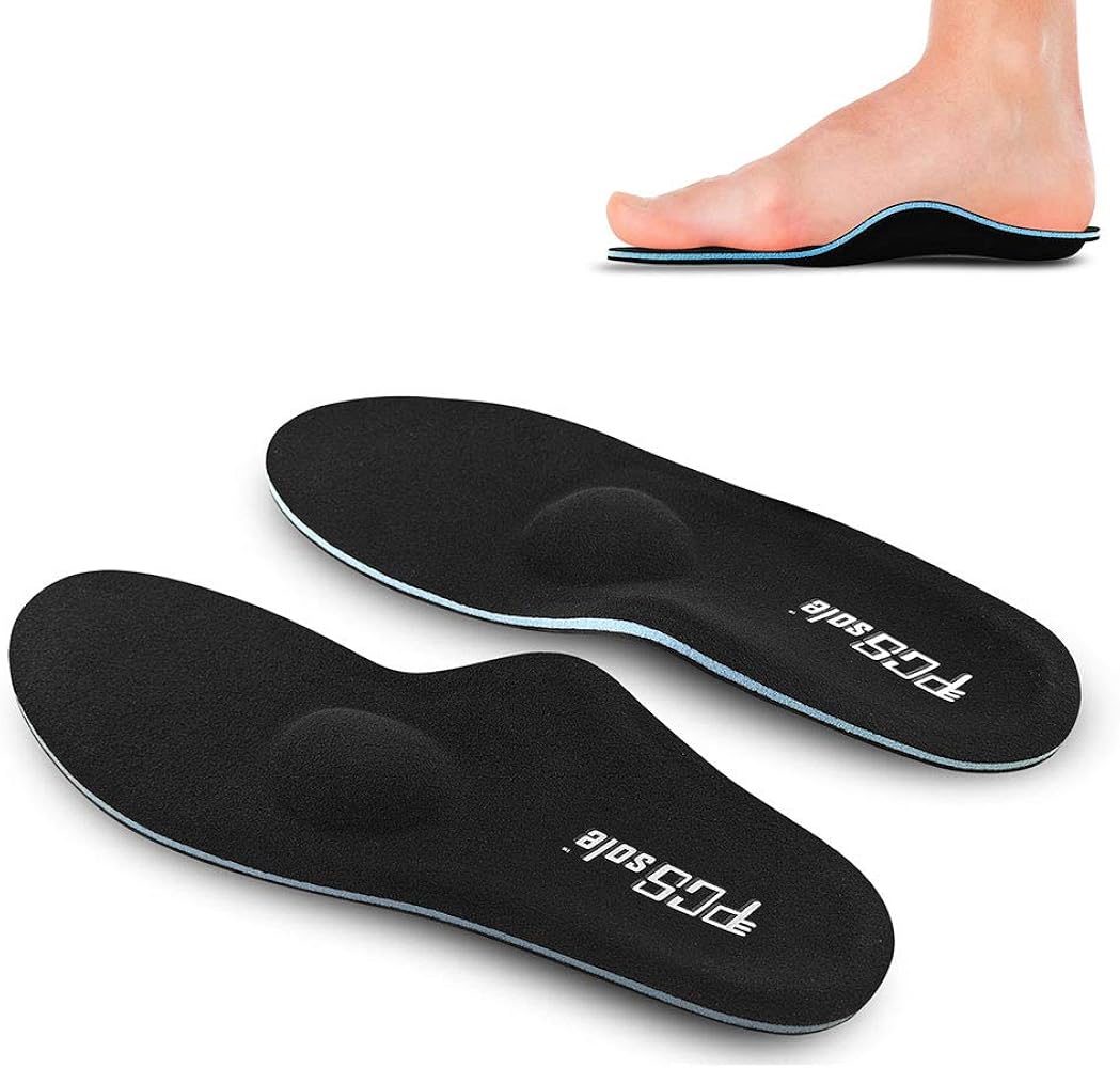 PCSsole Plantillas Ortopedicas-Plantillas para pies planos, dolor en los pies, fascitis plantar, dolor de talón, Espolones, para hombres y mujeres