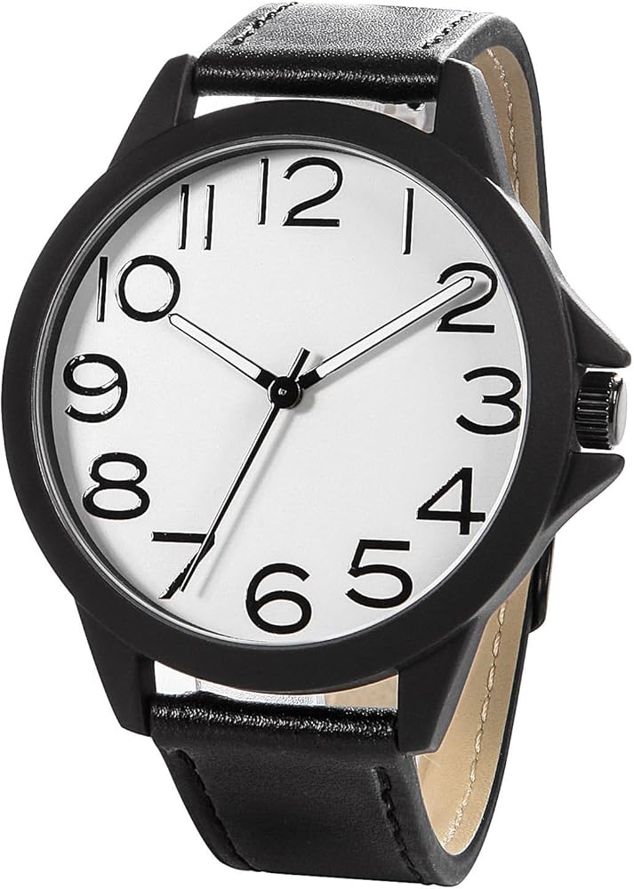 NUOVO Reloj de pulsera para hombre, moderno, clásico, sencillo, para negocios, casual, trabajo, resistente al agua, caja de acero inoxidable, correa de piel, reloj analógico de cuarzo, reloj deportivo