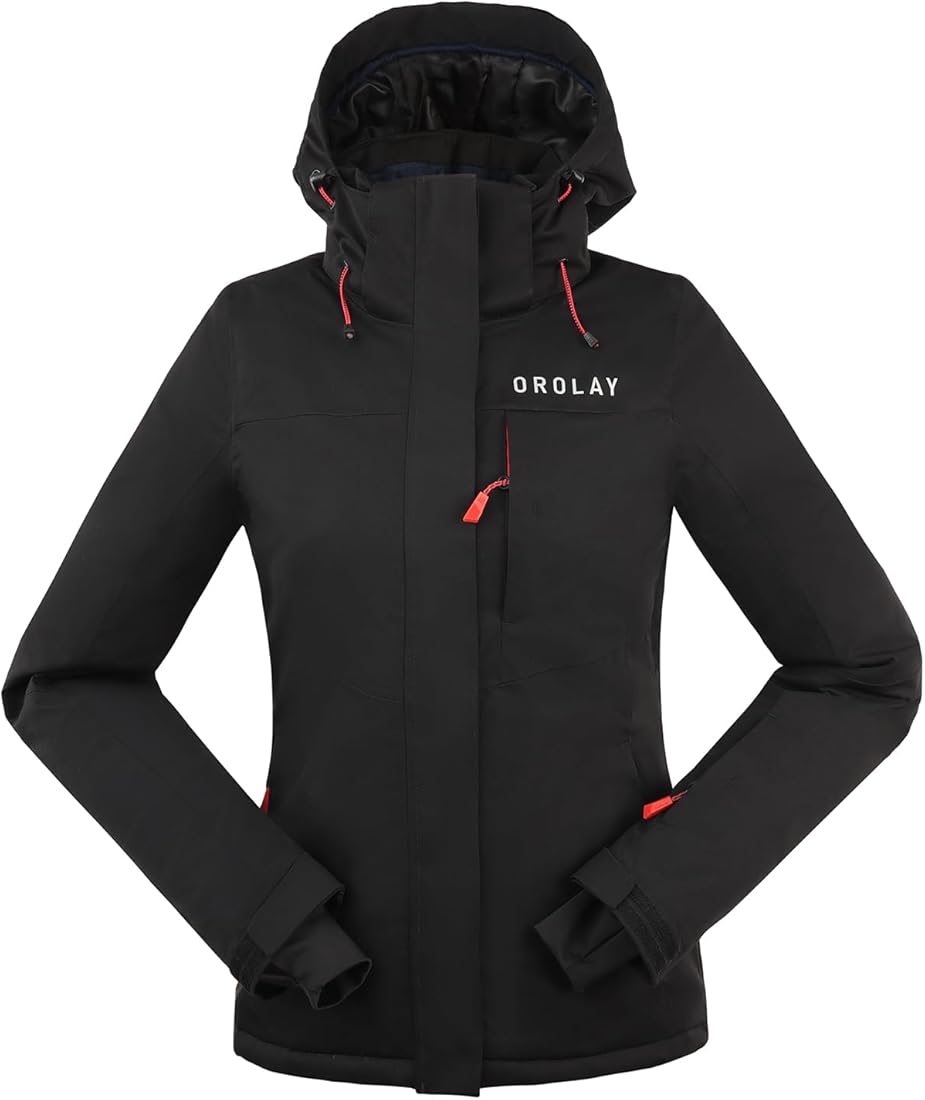 Orolay Chaqueta de Esquí de Invierno para Mujer Abrigos Impermeables de Nieve para Invierno