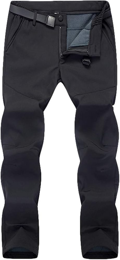 Pantalones De Esquí De Las Mujeres, Grueso Impermeable Térmica De Esquí Equipar Los Pantalones Nieve De La Felpa para Los Deportes De Invierno De Las Señoras De Camping A Prueba De Viento