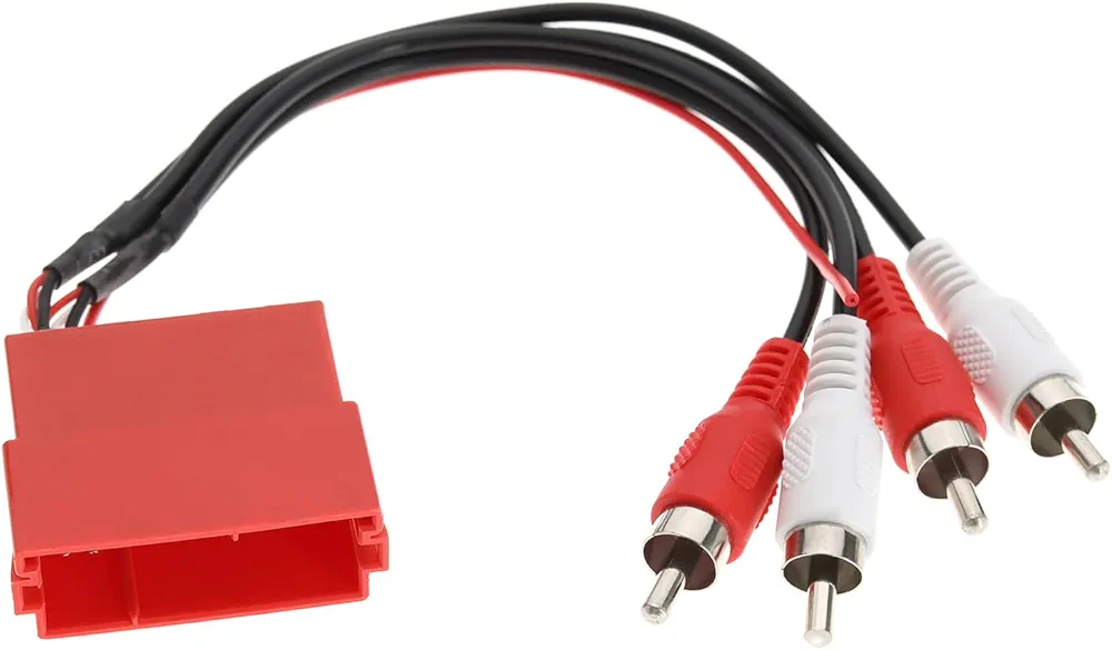 eMagTech Reemplazo de Cable de Adaptador Activo de Audio para Automóvil Compatible con Audi A2/ A3/ A4/ A6/ A8/ TT Adaptador de Sistema Activo Accesorios para Automóvil