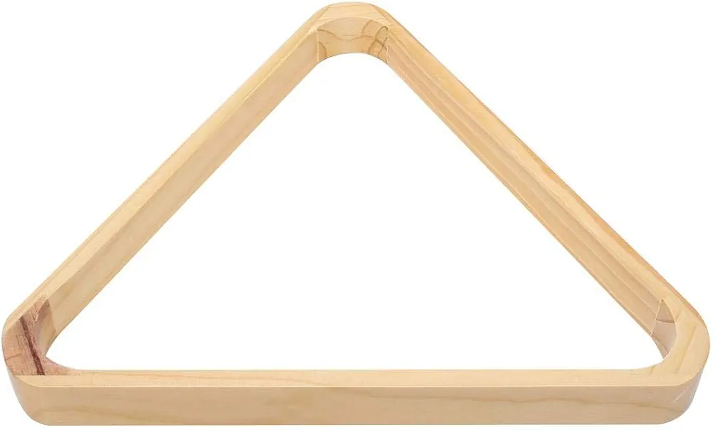 Billar Profesional de Madera Marco de rombo Triangular Bolas de Billar Bastidor Billar Trípode de Madera Accesorios de Billar Artículos Deportivos Accesorios