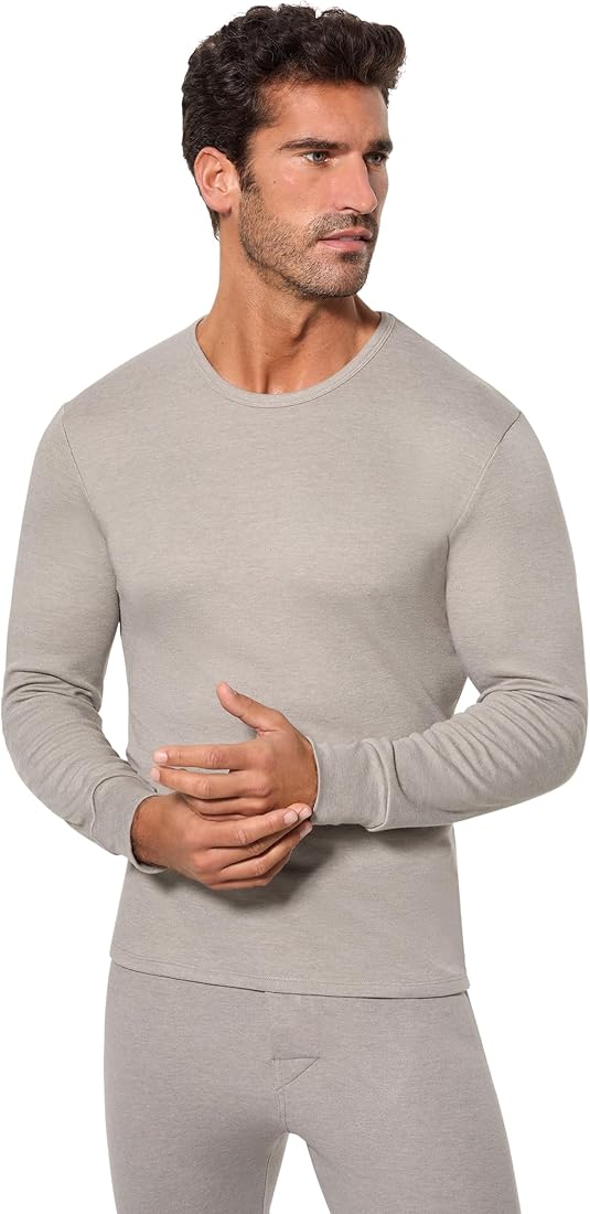 Abanderado Camiseta de Manga Larga Térmico Fibra de Invierno Hombre x1