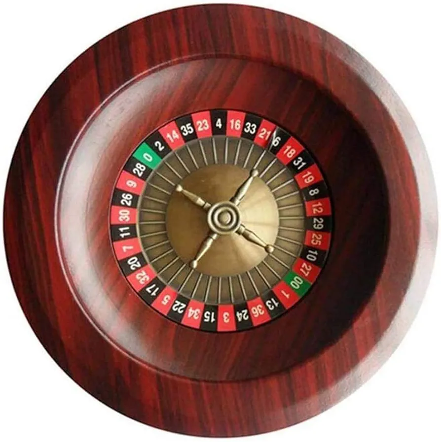 Juego De Ruleta con Ruedas De 12 Pulgadas, Entretenimiento For Juegos De Casino, Tocadiscos, Juegos De Mesa De Ocio, Juego De Ruleta For Adultos, Accesorio De Juego De Fiesta De Mesa De Ruleta