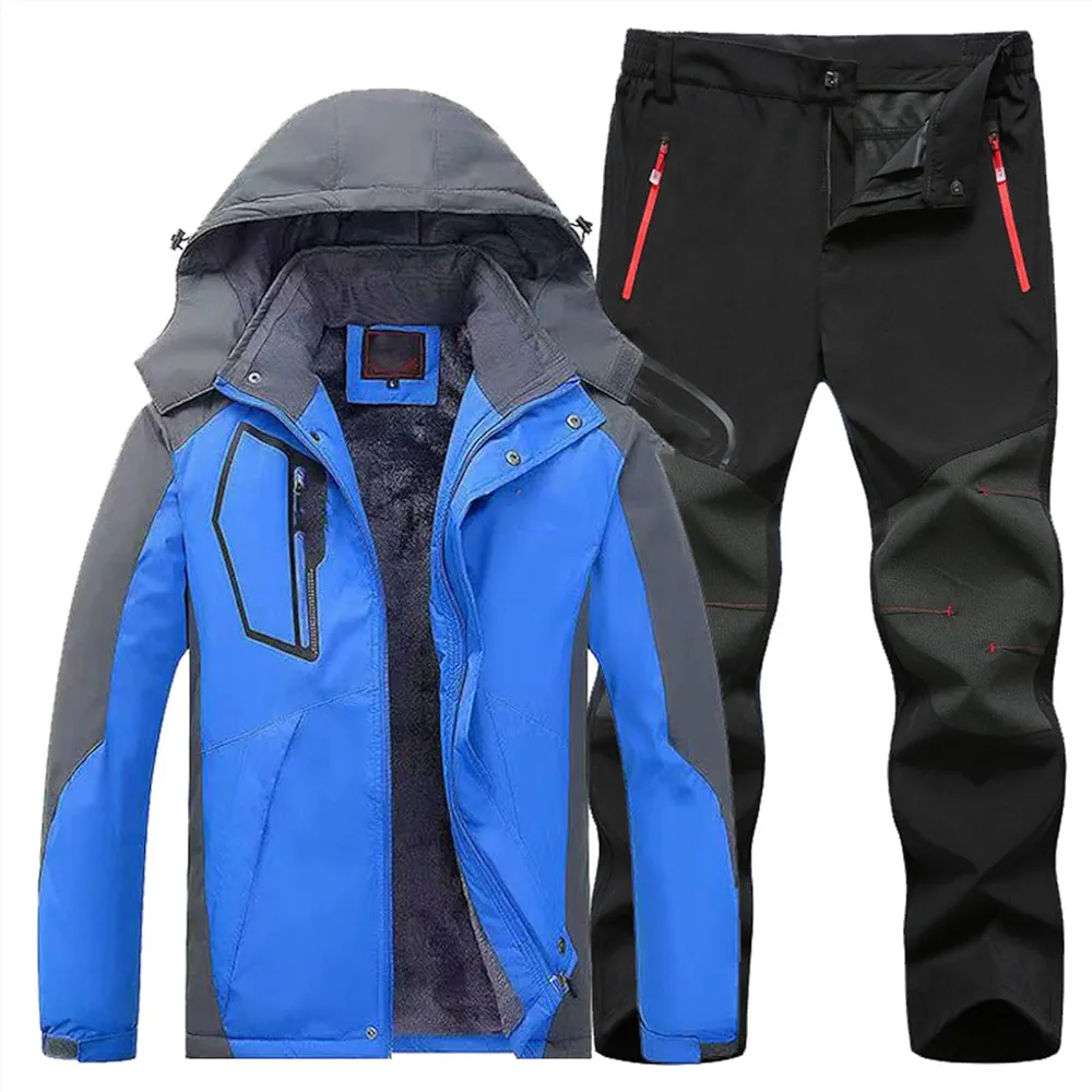 Traje De Snowboard De Invierno Transpirable, Equipo Aislante para Senderismo Y Nieve, Ropa De Esquí Resistente A La Intemperie, Conjunto De Esquí para Exteriores