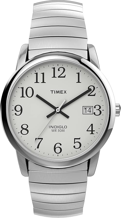 Timex Classic - Reloj de Cuarzo para Hombres, Correa de Acero Inoxidable