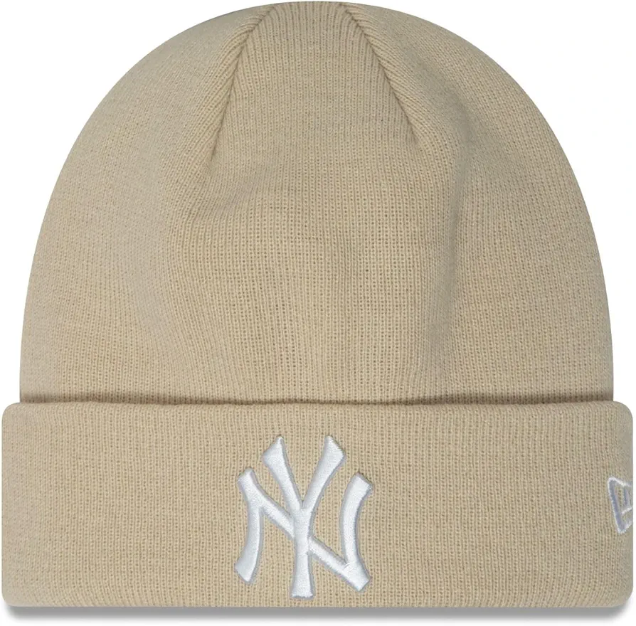 New Era York Yankees MLB League Essential Stone Cuff Knit Beanie