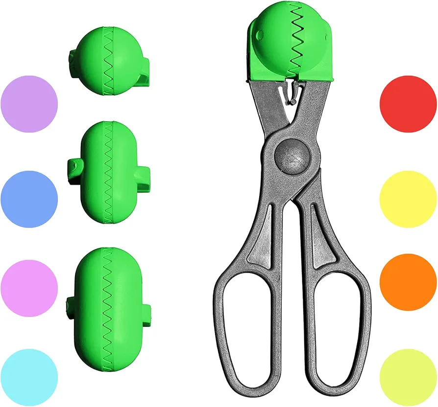 La Croquetera Pack multiusos color aleatorio-4 moldes intercambiables para masas-100% español : patentado y fabricado en España, 1 utensilio