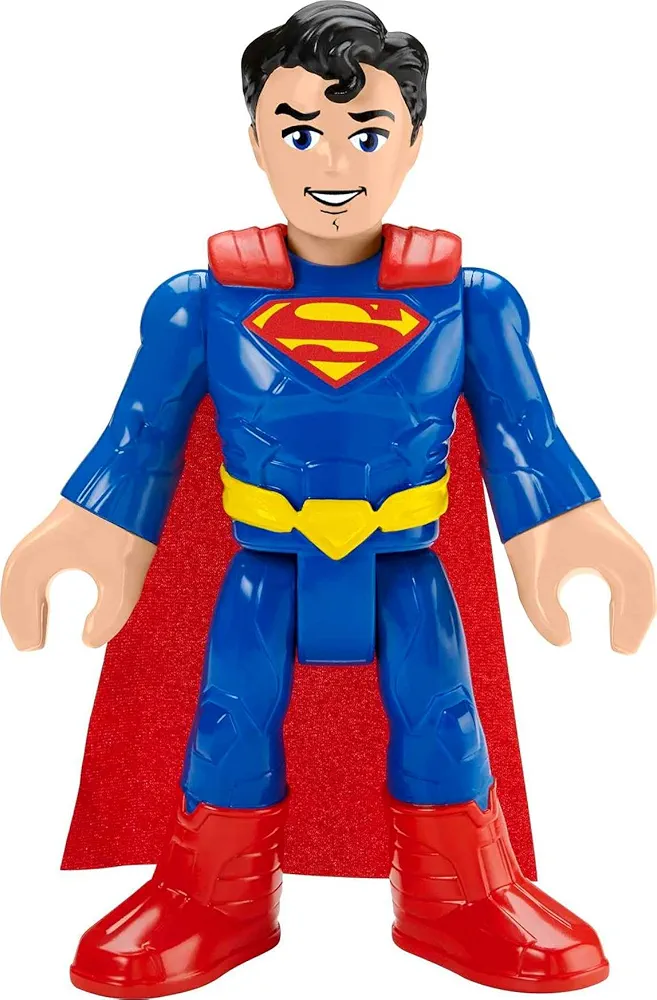 Imaginext DC Super Friends Superman, figura de acción para niños y niñas +3 años (Mattel GPT43)