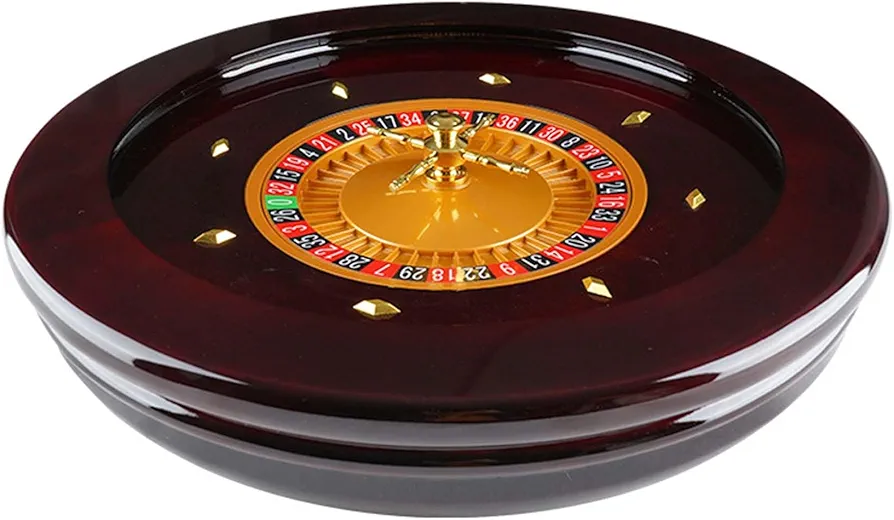 GALPBBCADE Rueda De Ruleta De Madera Portátil Ruleta Madera Juego Ruedas Ruleta Productos Entretenimiento Escritorio Mesa Giratoria Juegos Mesa Ocio para Juegos en Casa,006